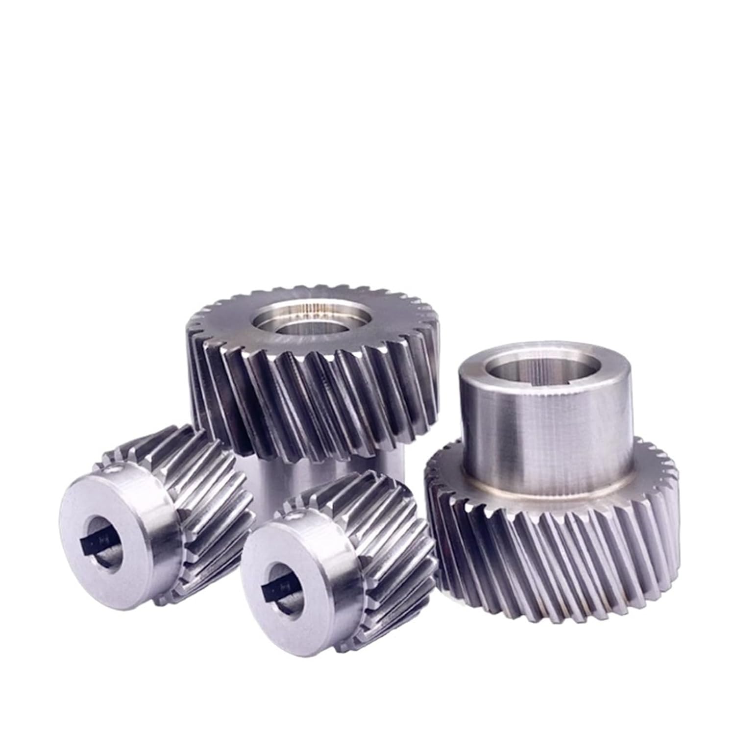 1Pcs 20 22 25 35 Teeth 1.5M Left-Hand Helical Gear 19°31′42″ 1.5 Module Rack Gear Bore 12 14 16 19-25mm 45# Steel(20T-Bore 16(K5)-H35)