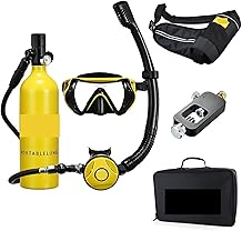 Snorkel Underwater Diving Rebreather Portable Deep Snorkeling Equipment - Dive Portable Lungs