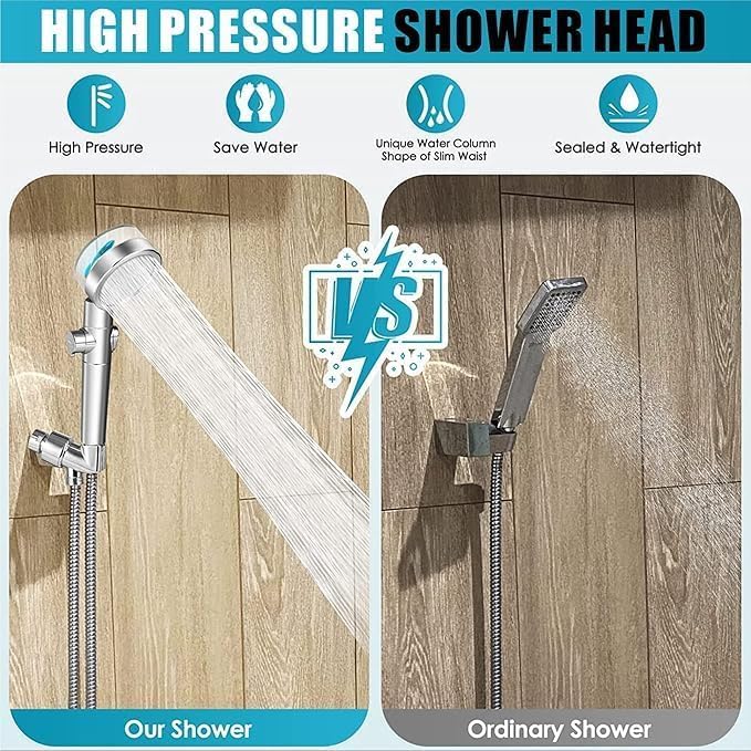 Douchette à main haute pression Wappiott : confort spa et filtration calcaire premium - 2