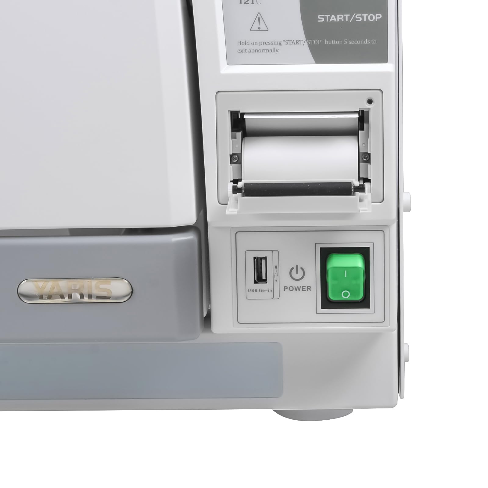 Klasse B 18L/23L Lab Pre-Vakuum Autoklav Dampfsterilisator Trocknungsfunktion mit eingebautem Drucker (23L)