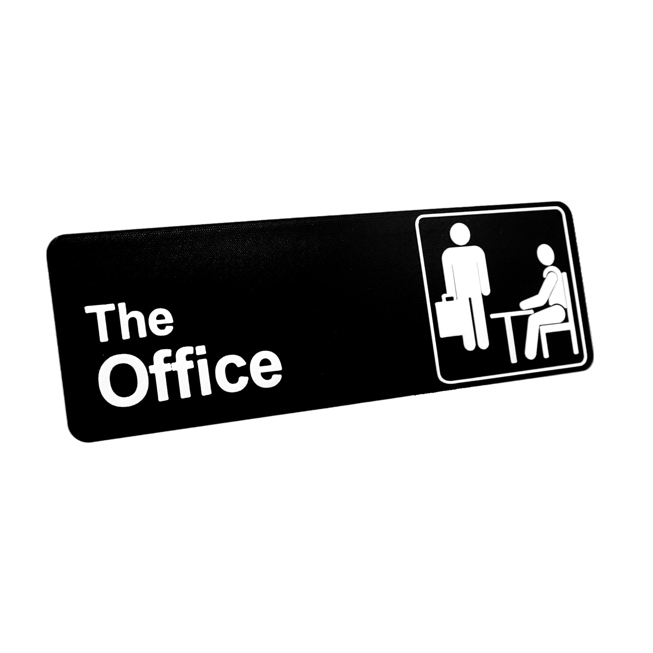 SIGNKRAFT3D The Office Sign, Dunder Mifflin, Jim Halpert, Personalised Office Sign, TV Show Inspired Gift (The Office, Normal (18CM))