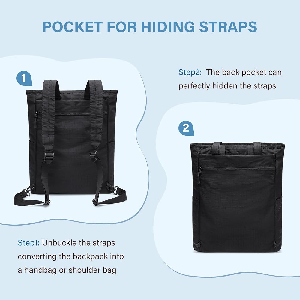 Amazon.com | GOLF SUPAGS Foldaway Convertible Tote Backpack