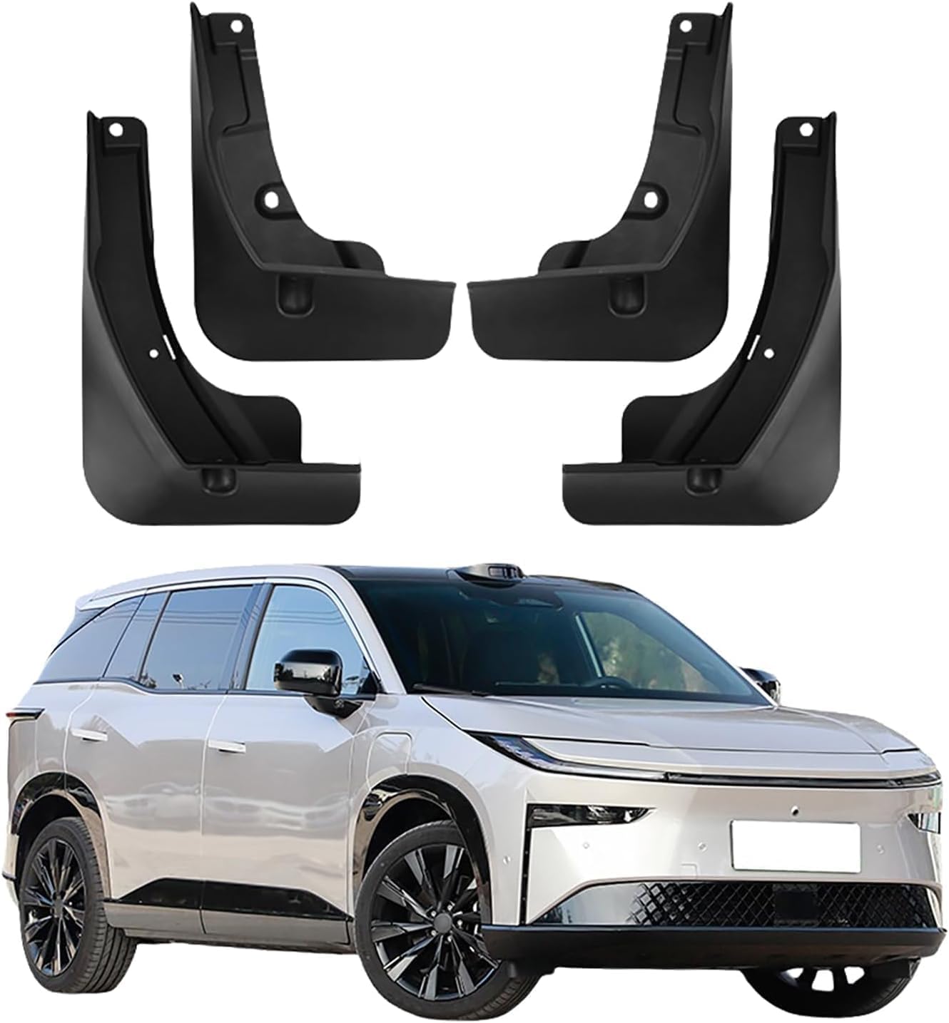 Guardabarros de coche para Toyota Platinum BZ3X 2025: faldillas antibarro delanteras y traseras