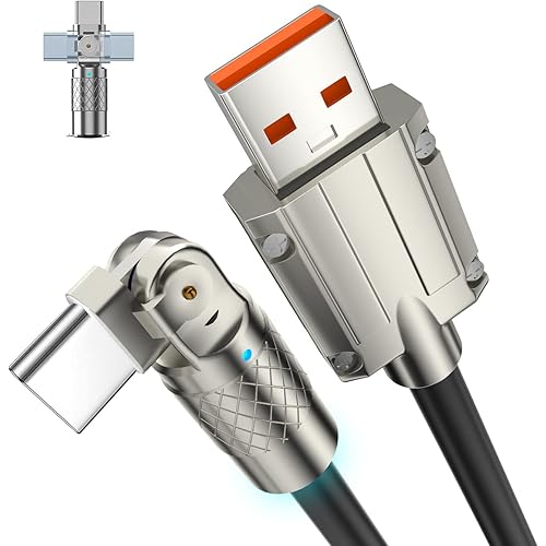 skyweon USB C Cable,[6.6ft 1Pack] 120W Type C Charger Fast Charging,Type C Charging Cords,Phone Fast Charging Cord Compatible with Galaxy S20/S20 S10 S9 Plus S21, Note 10 9 LG,Google Pixel USB Type C