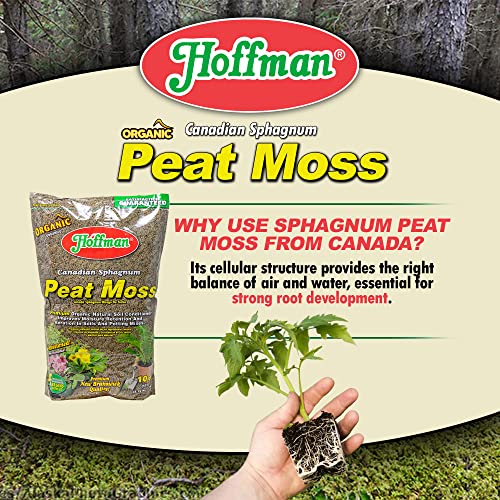 Hoffman 15503 Canadian Sphagnum Peat Moss, 10 Quarts - Thumbnail 5