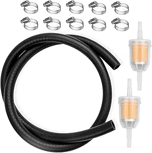 Kit Tubo Benzina 6 Mm Per Moto - 1 Metro + 10 Fascette - Per Carburante Diesel - Foto 10