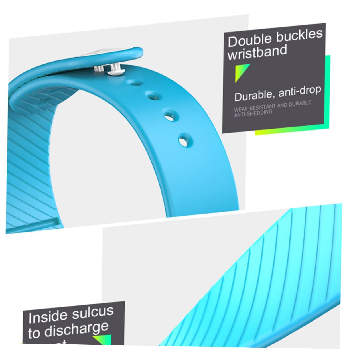 NUOBESTY Bracciale Intelligente in Silicone Cinturino LED Orologio Sportivo per Fitness che Monitora Passi Distanza e Calorie Adatto per Allenamenti e Uso Quotidiano