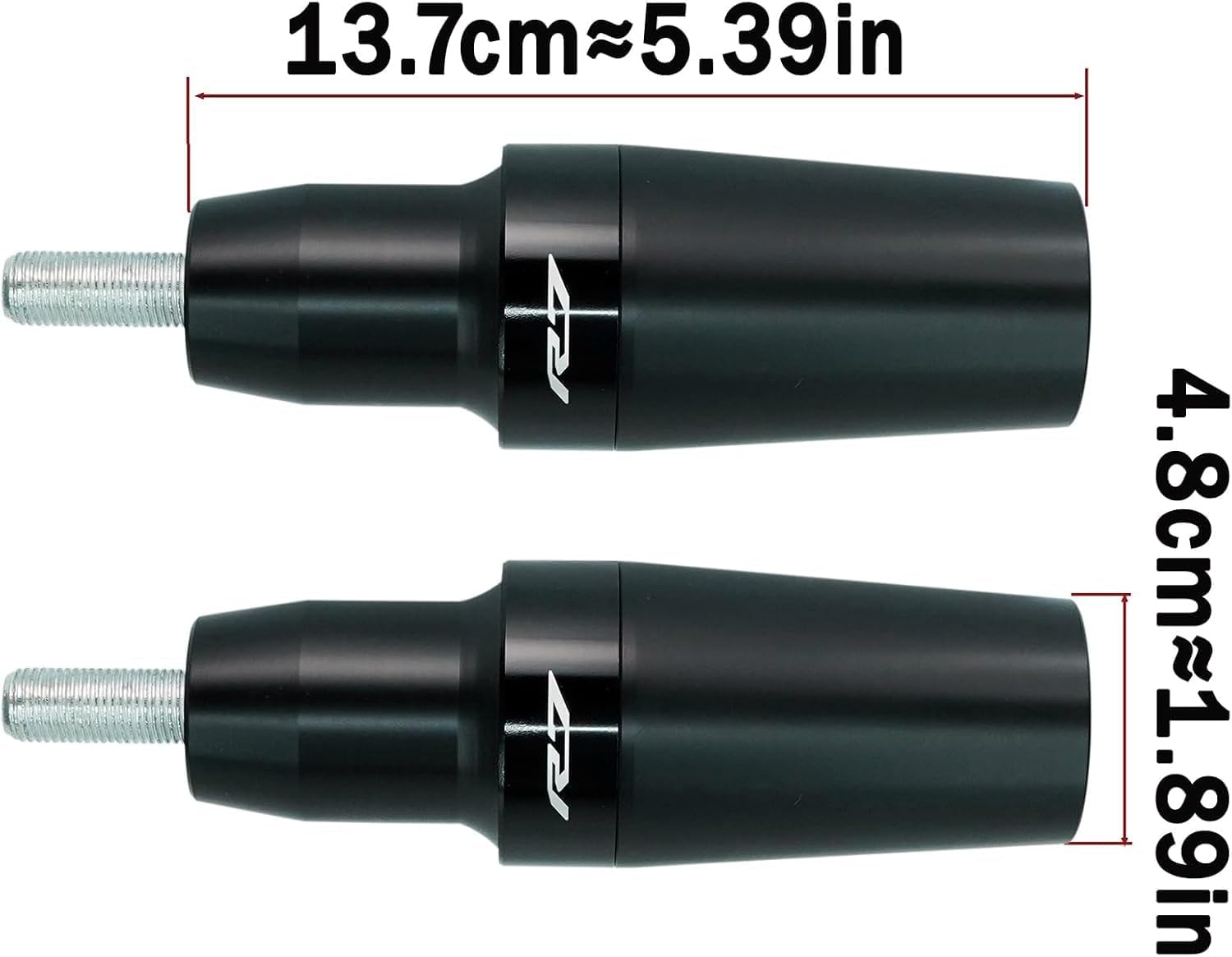 Frame sliders For Yamaha R7 YZFR7 2021 2022 2023 2024 2025 Motorcycle Accessories Crash Protection pad Bobbins Pad Falling Protector Frame Sliders YZF-R7 (Black)