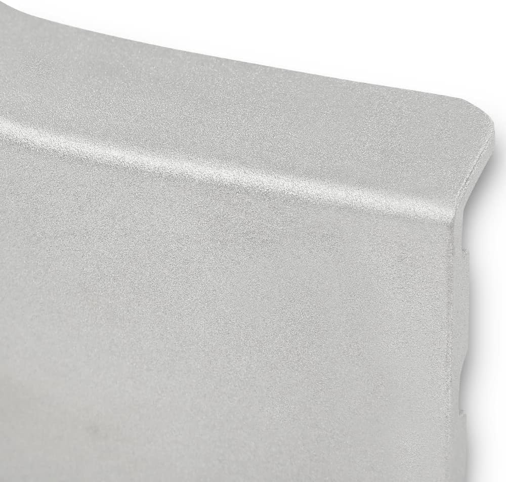 ANDPLAY Pontoon Boat Aluminum Corner Cap F-22 Radius of 9 Inches, Thickness of 3.5 inches Corner Cap Bracket Chrome