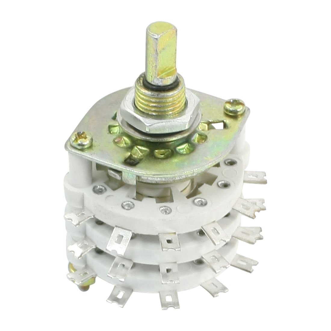 uxcell 3P3T Commutateur rotatif 3 pôles 3 positions 1 canal