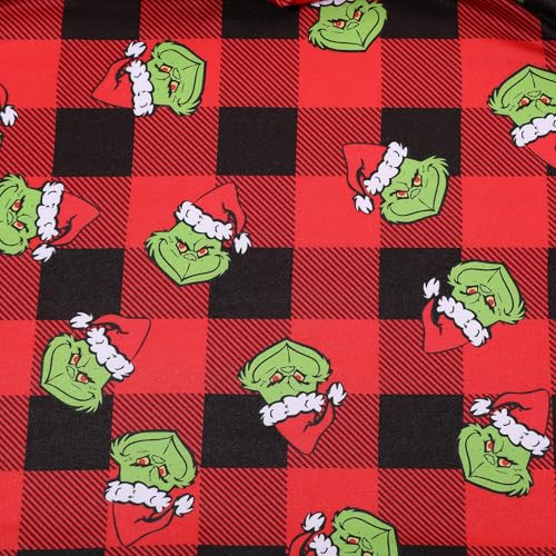 PRCSEE Vestido infantil de Natal e Halloween com estampa casual de desenho animado vestido de invern