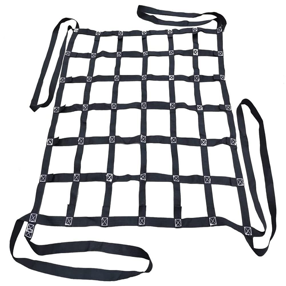 Hängendes Hebe-Gepäcknetz - Hebenetz Der Nylonladung, Elastisches Ladungsnetz, Anhänger Netz, Reißfestes, Stark Belastbares Sicherheitsnetz, Cargo-Hebesack ( Size : 1.5 X 1.5M/Mesh 10cm/Load 300kg )