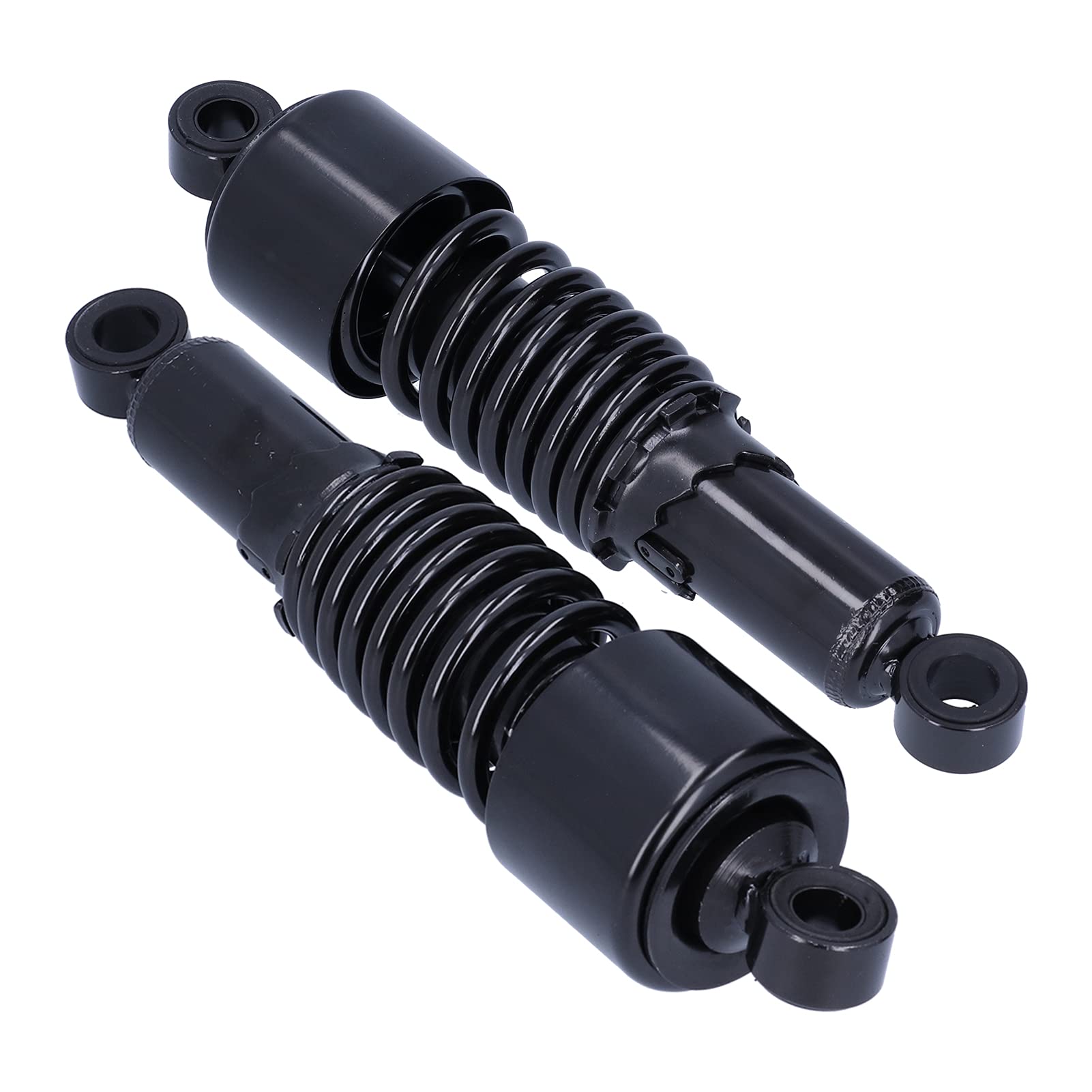 Dioche Zestaw Sprężyn Zawieszenia Para 10,5-calowych Amortyzatorów Motocyklowych do Amortyzatorów XL883, XL1200R, XL1200L, ze Stali Nierdzewnej