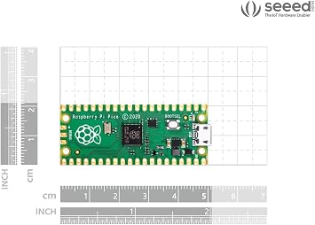 Raspberry Pi Pico Flexible Microcontroller Board Based on The Raspberry Pi RP2040 Dual-core ARM Cortex M0+ Processor, 3pcs
