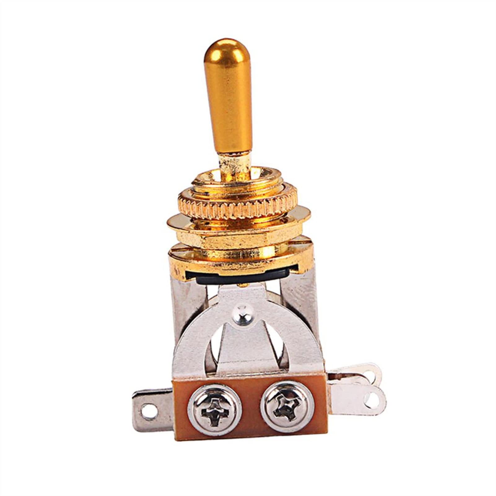TSTS Guitarra Eléctrica De Aleación Duradera Selector De Recogida del Convertidor De 3 Vías Bricolaje Reemplazo Piezas Guitarra (Color : Gold)