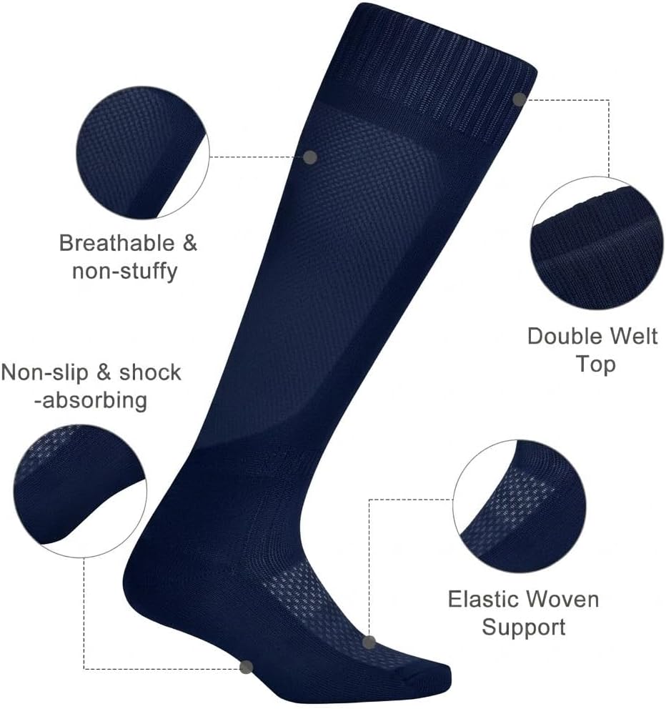 Baseball Socks and Belt Combo for Youth Adult Softball Sock Belt for Boys and Girls