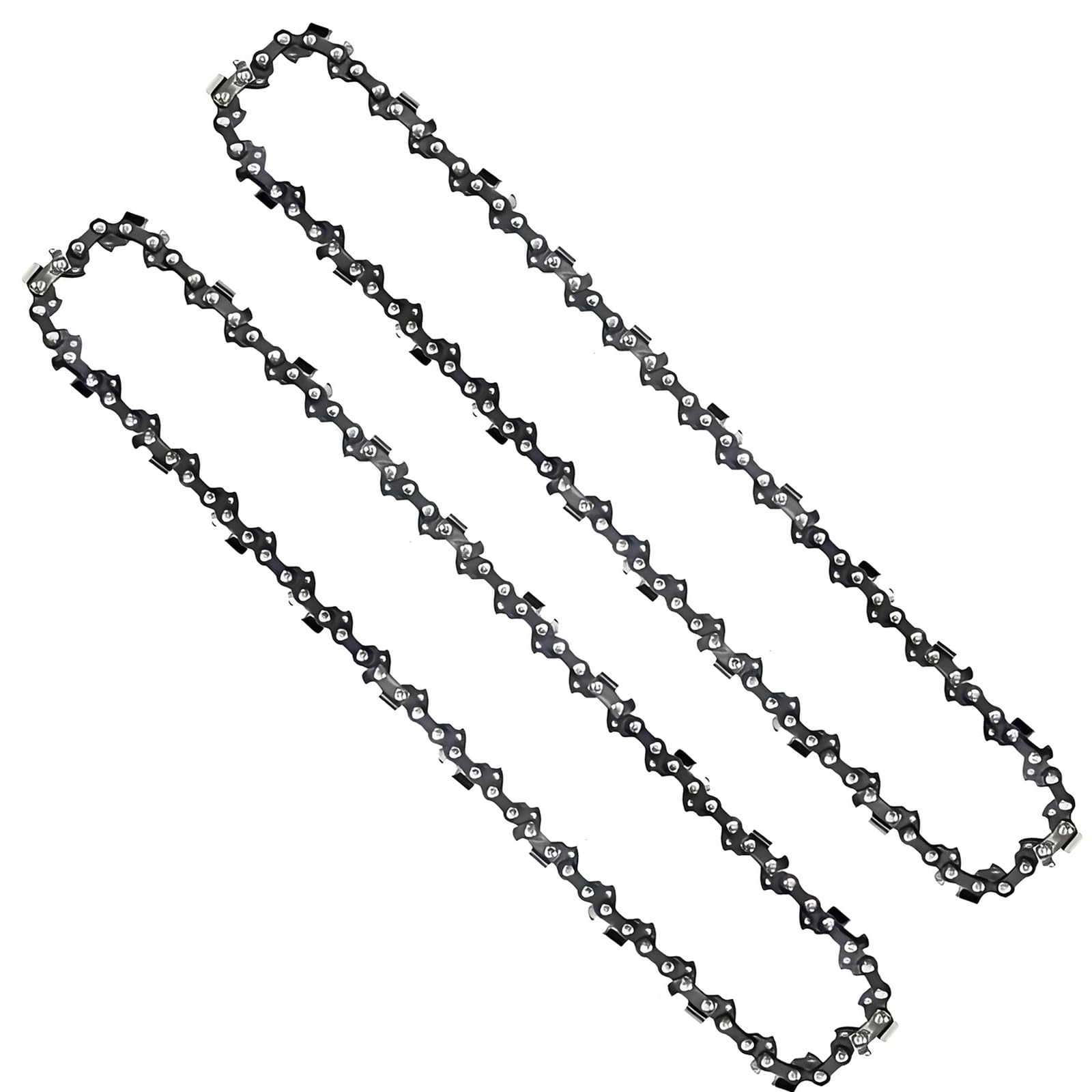 2PCS 12 Inch Chainsaw Chain Replacement for Greenworks G24PS20, G40CS30, G40PS20, GCS1840, GCS2046, GD40CS40, GD80CS50, GPS7220 POWERALL 24V Pole Saw