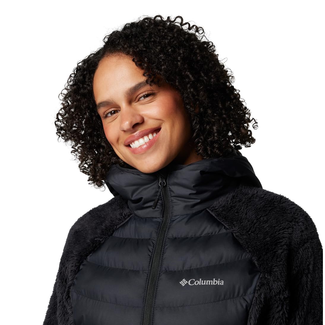 Columbia Damska kurtka puchowa Powder Lite 2 Sherpa Hybrid (1 szt.)