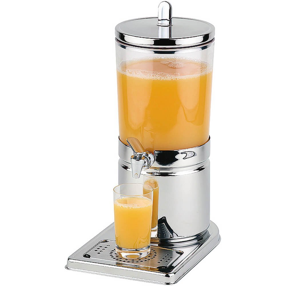 APS 10700 - Dispenser per succhi -TOP FRESH, 23 x 35 cm, altezza: 52 cm, acciaio INOX 18/8, SAN, 1 paletta di raffreddamento in base