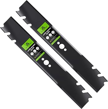 2 PCS 116-6358-03 Lawn Mower Blades - Fit for 30" Deck Mowers Toro Timemaster 30" Blades 20199 22205TE ExMark ECKA30 TurfMaster Gator Blades - Replaces 120-9500-03 116-6358 120-9500 20120 20120P