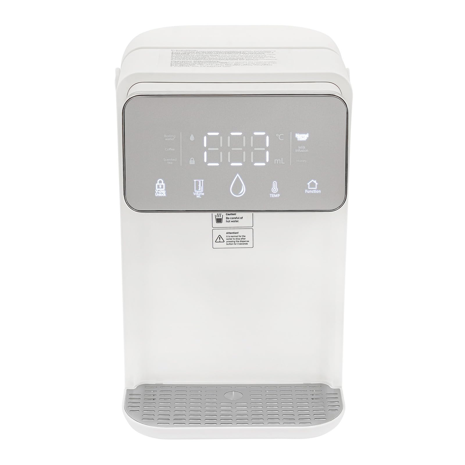 Dispenser di acqua calda, 2000 W, con temperatura di 25-99 °C