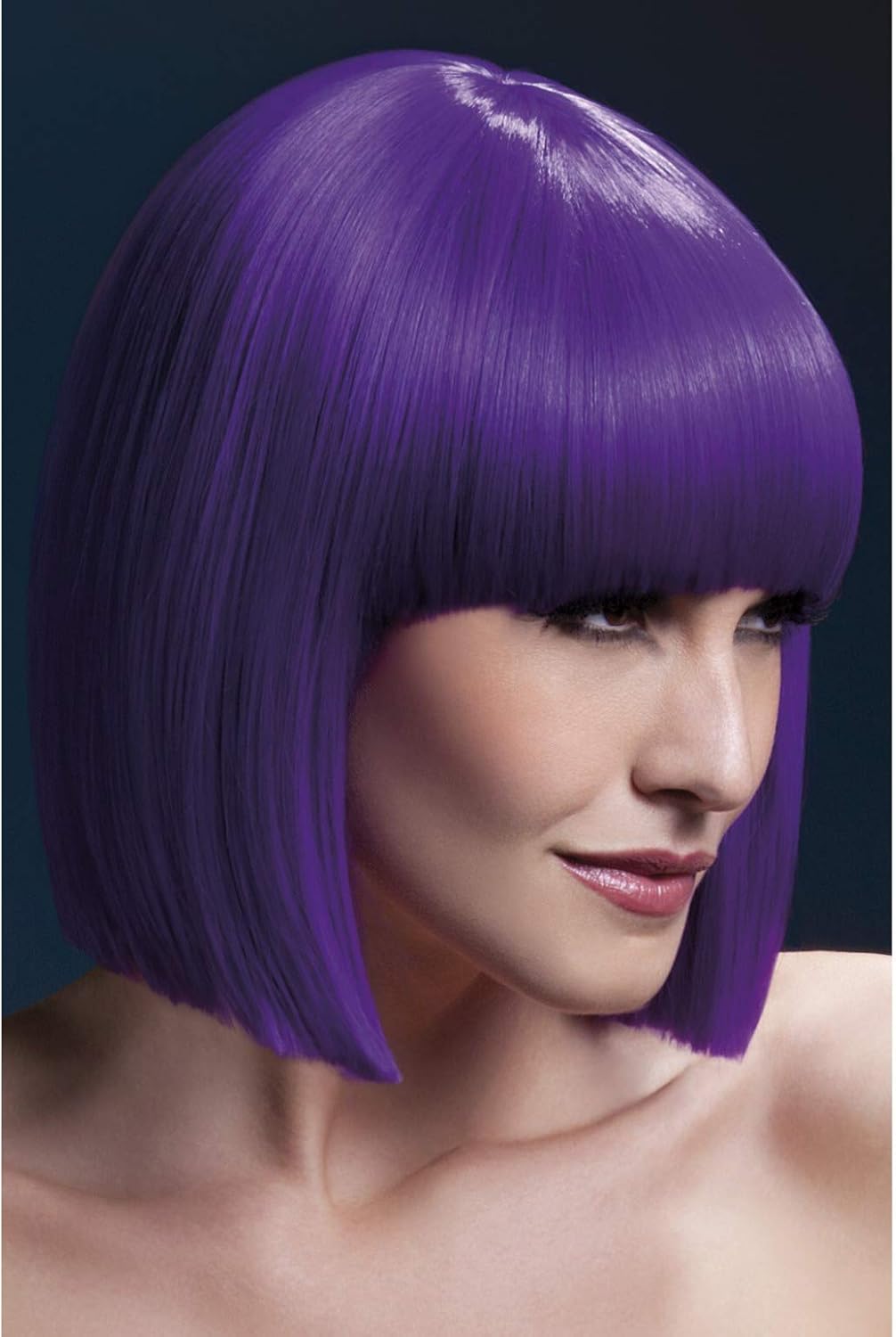 Fever Women's Lola Wig 12Inch 30Cm Blunt Cut Bob with Fringe