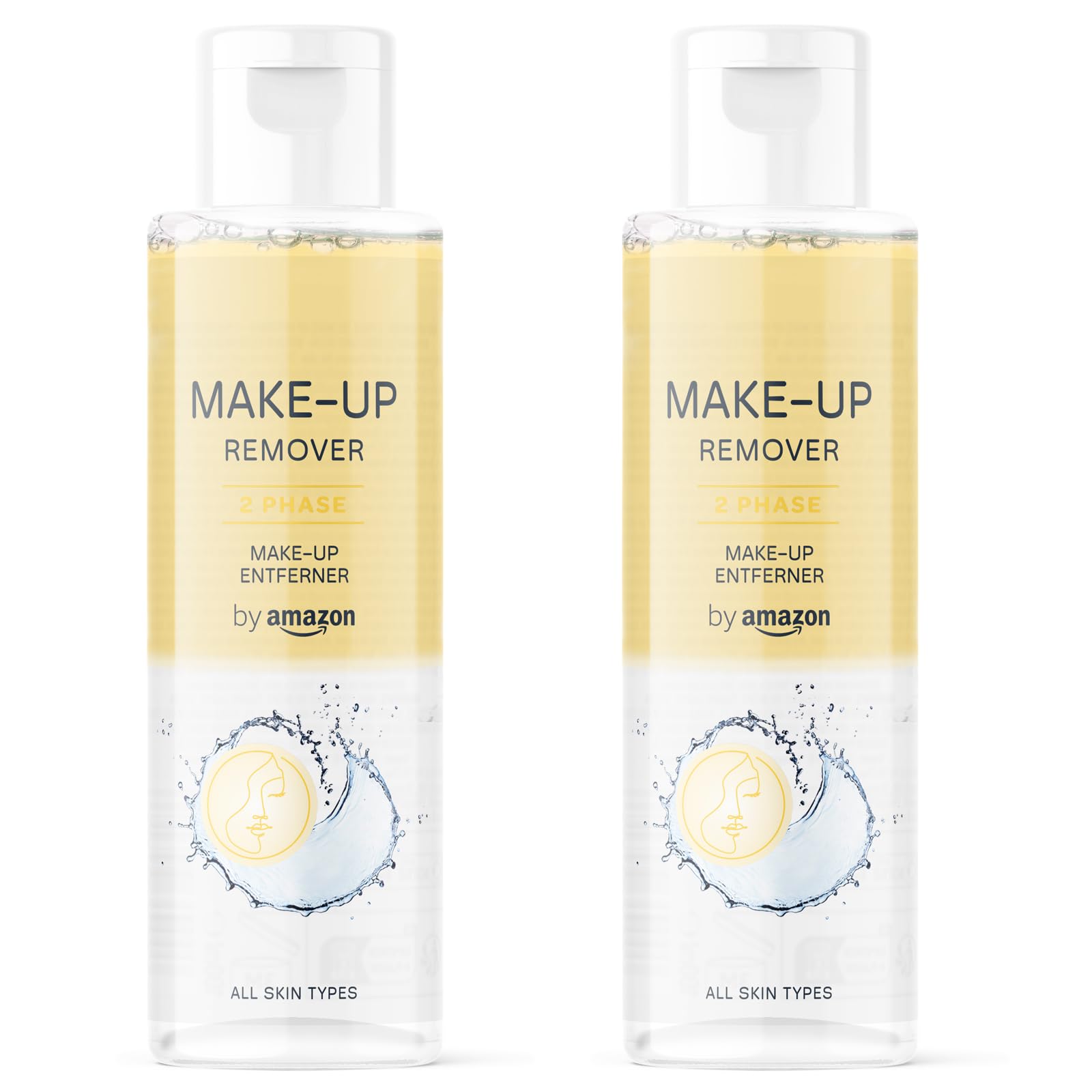 by Amazon Desmaquillante en 2 fases, 2 x 100 ml