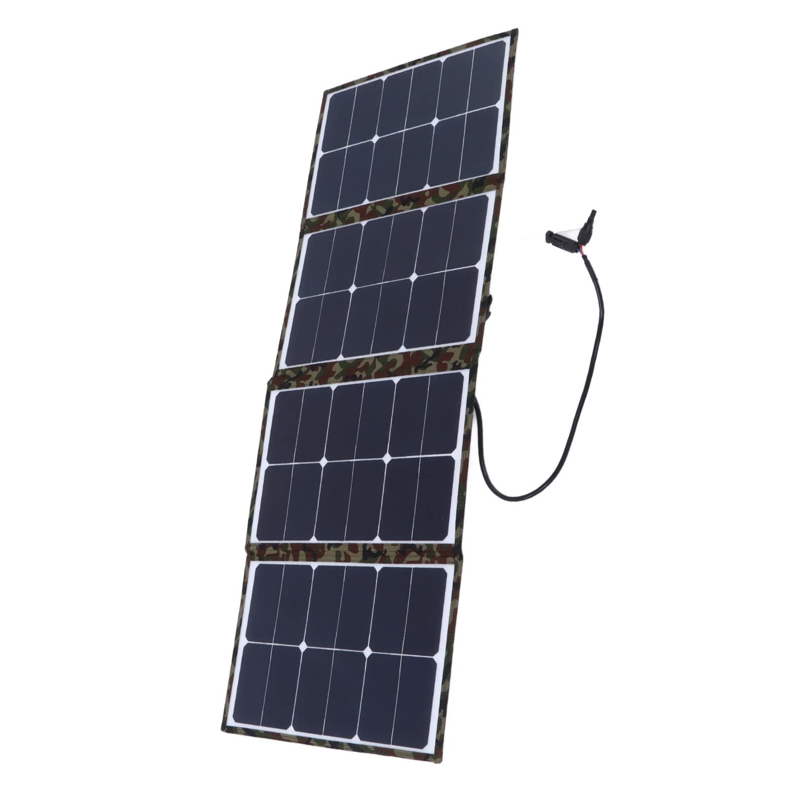 Pwshymi Panel Solar de 80 W, Diseño Resistente Al Agua y ligero.