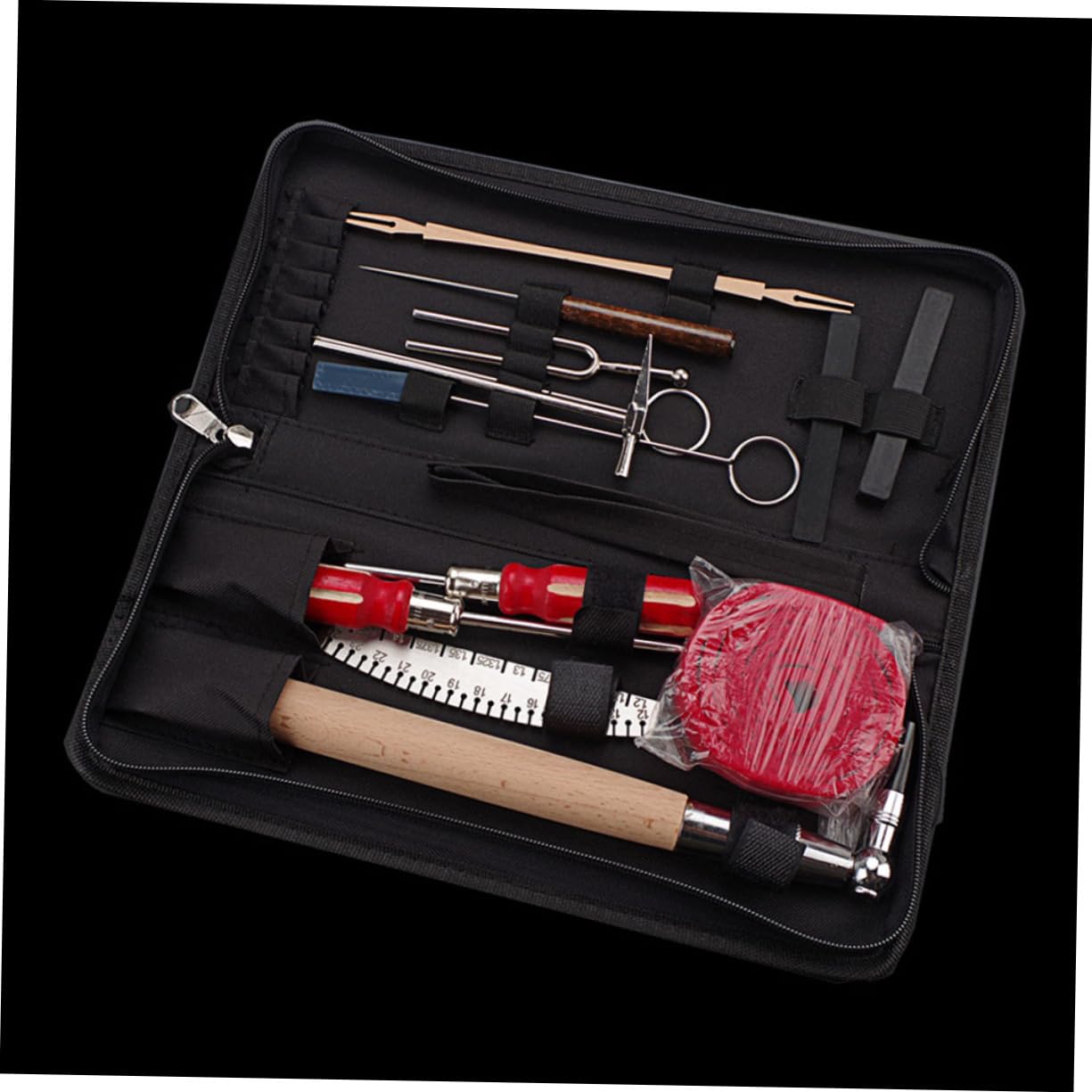 Kit di Accordatura Striscia Smorzante di Accordatura per Pianoforte, Martello in Metallo Pratico per Lavori e Riparazione