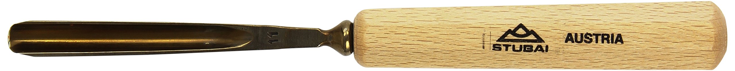 Cincel para madera Stubai 521108 con hoja recta de 8 mm para tallar