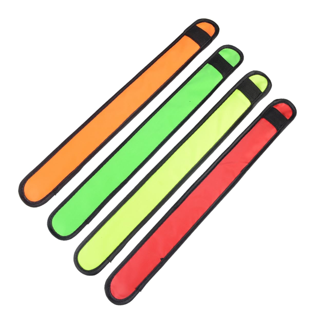 ibasenice Bracciali LED Luminosi per Sicurezza Notturna Braccialetti Ricaricabili per Corsa Camminata E Escursionismo Giallo 4 * 2
