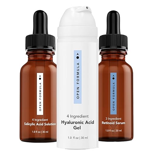 Superset de control de imperfecciones. Para piel propensa al acné, manchas oscuras, manchas, poros obstruidos, cicatrices de acné. 3 productos