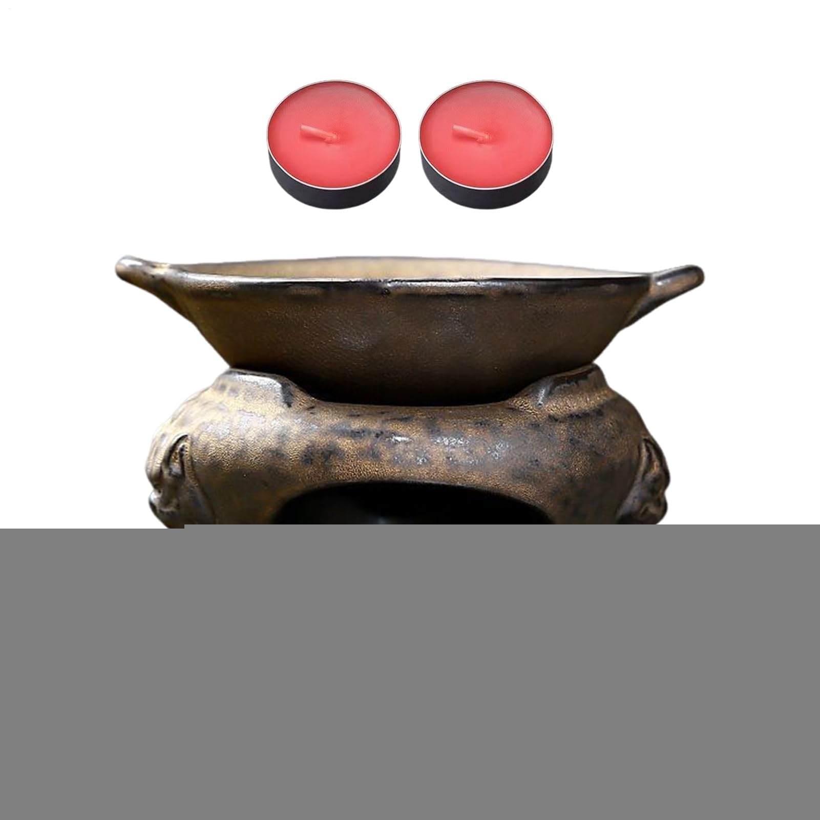 Fornello Aromaterapico Diffusore Di Aromi In Ceramica Multifunzionale Con 2