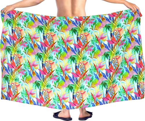 HAPPY BAY Men's Summer Swim Trunk Swimwear Beach Wrap Pareo Beachwear Sarong4