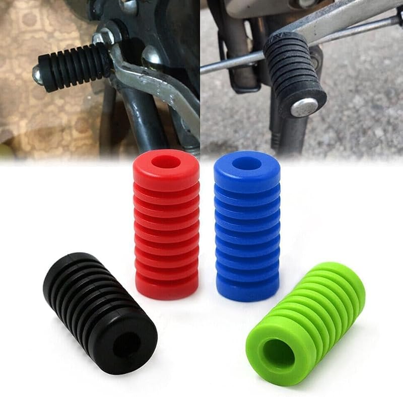 2Pcs Black Motorcycle Gear Shift Shifter Lever Pedal Rubber Cover,Motorbike Shift Pad Shoe Boot Cover Protective Gear,Shifter Shoe Protector for Shifter Cover Automotive Body Handlebar Accessories