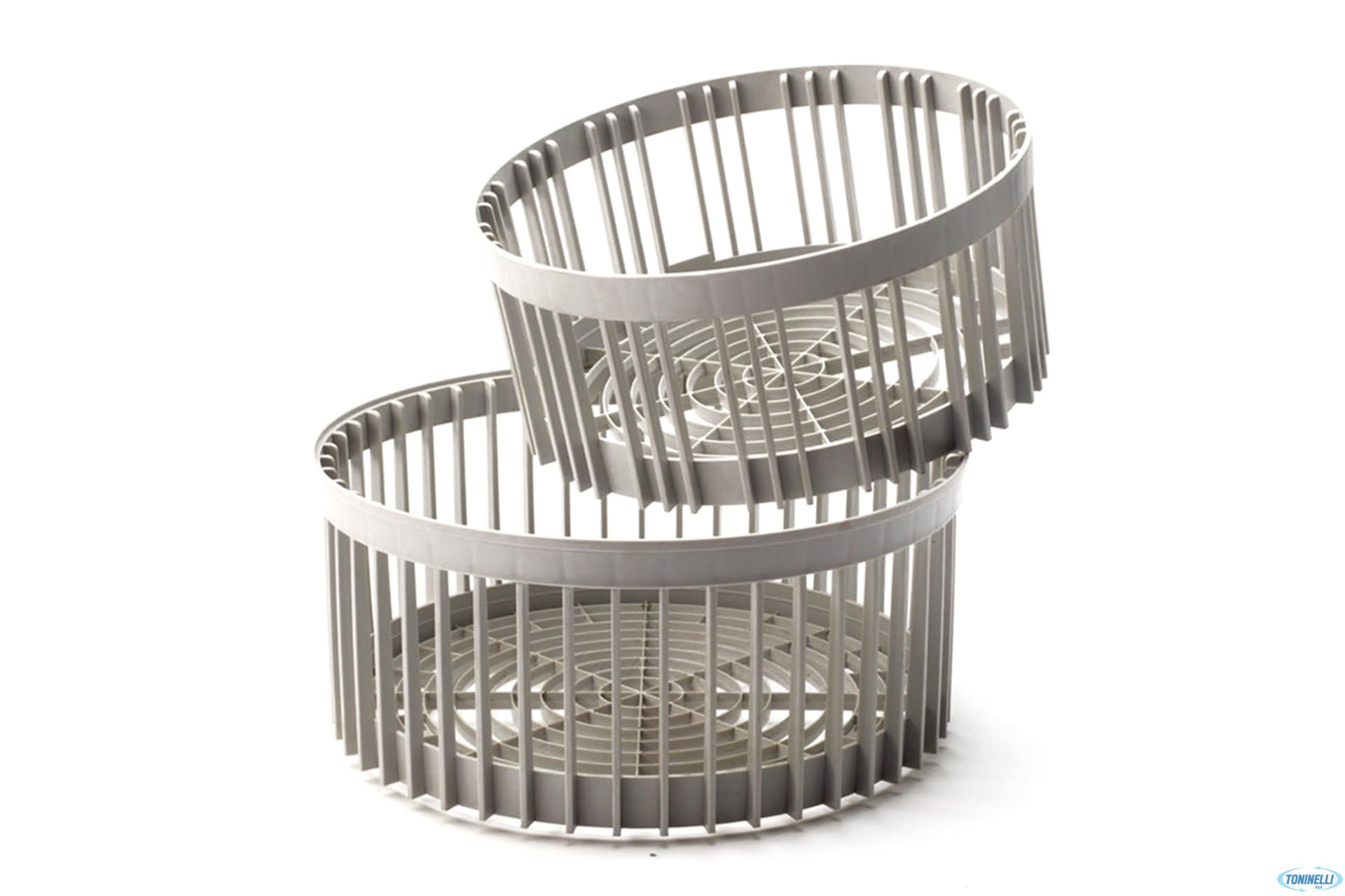 Cestino rotondo CM.40 aperto senza cerchio RBASET40 Marca