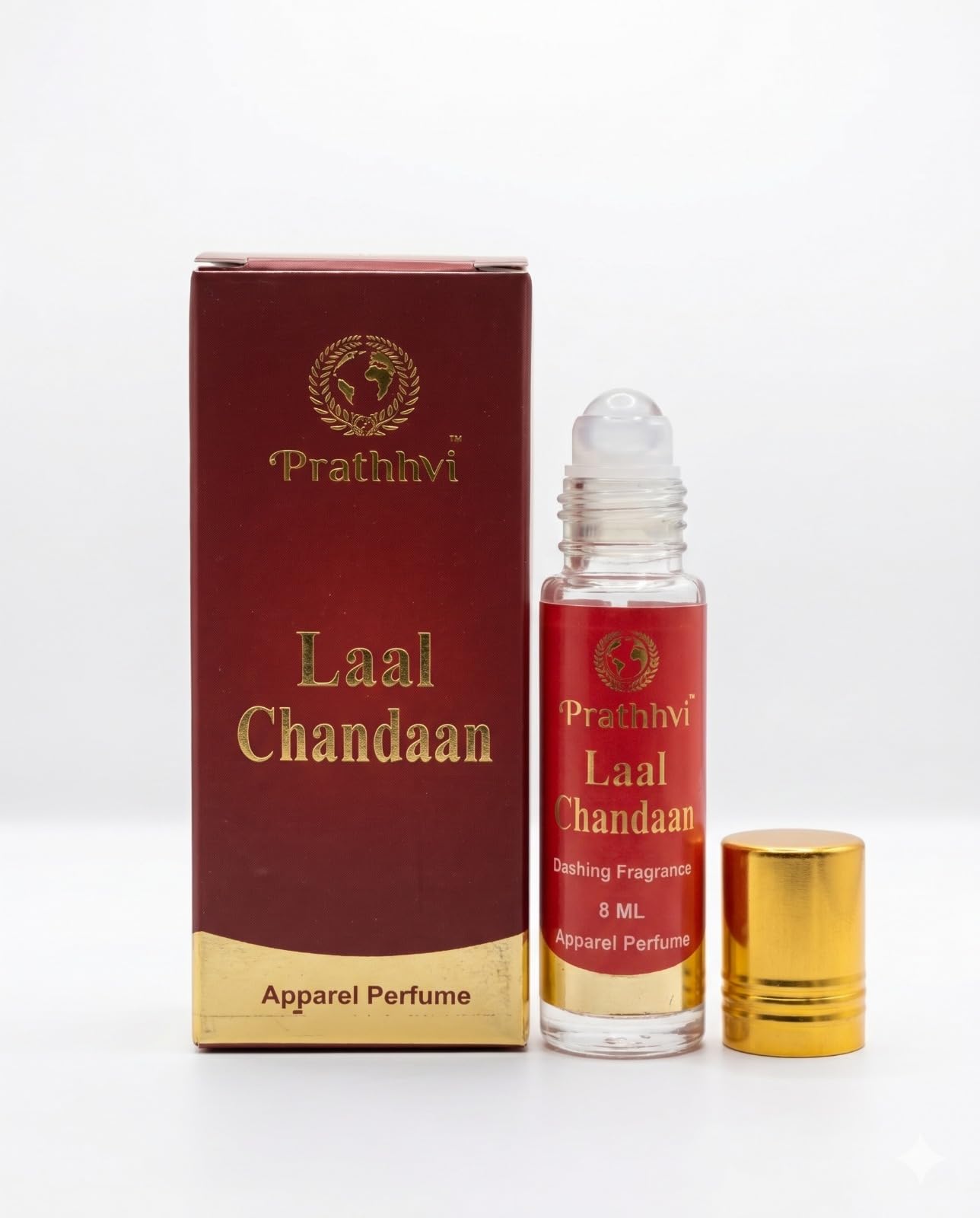 Laal Chandaan Attar Roll-On Perfume Oil 8 ml | Alcohol Free | Long Lasting Rich Fragrance | Men & Women | Pocket Size Travel Friendly Roll On | Daily Wear-image-25