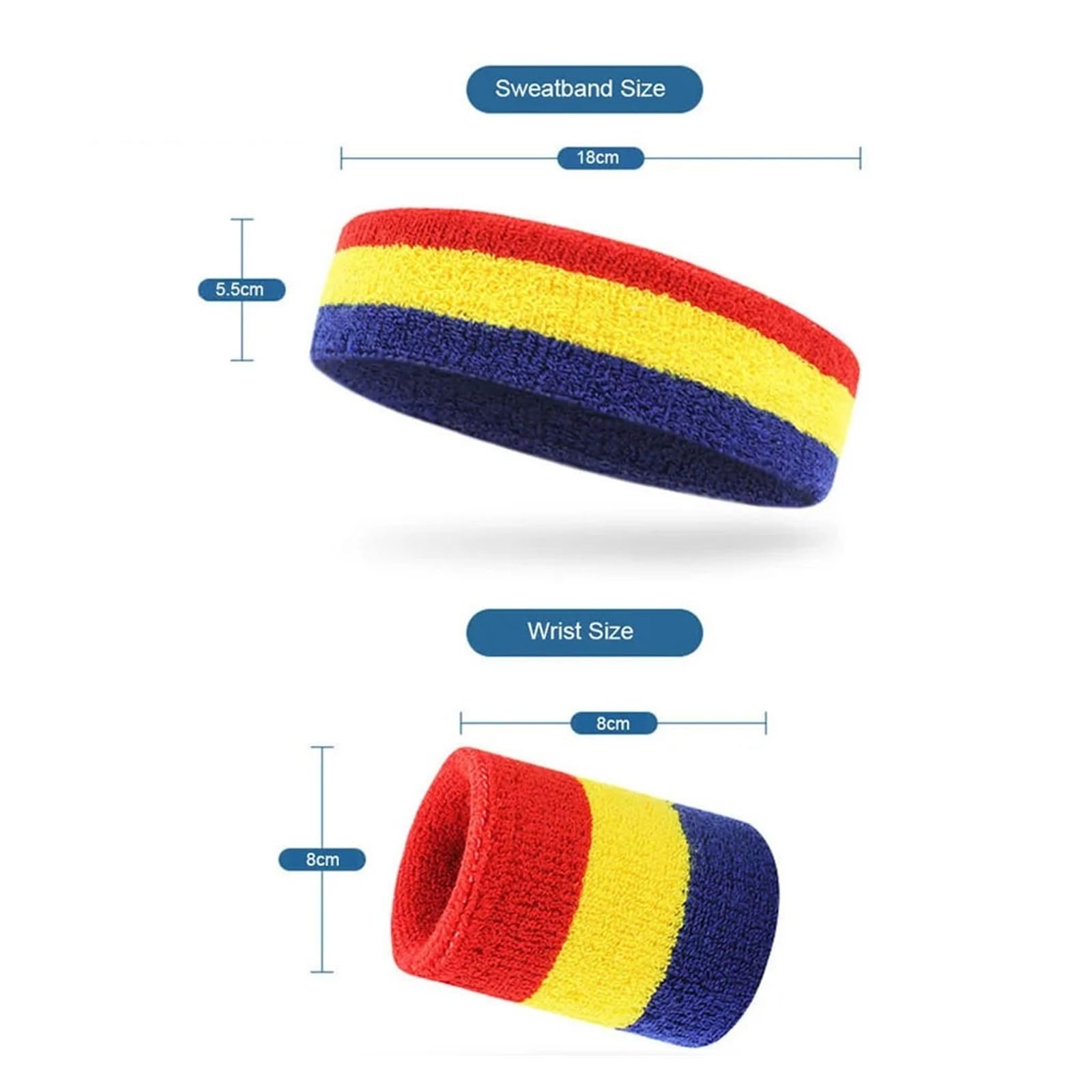 Polsino sportivo unisex Protezione for il polso Fasce da corsa traspiranti