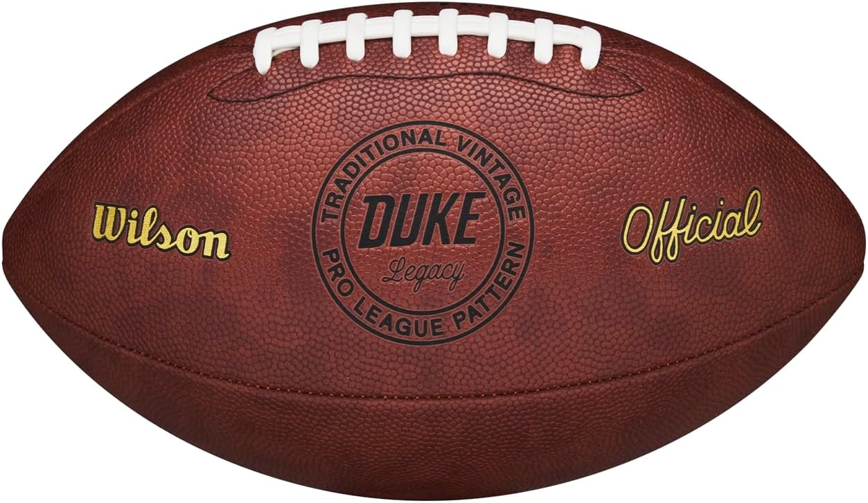 WILSON The Duke NFL Throwback - Official Size, Brown