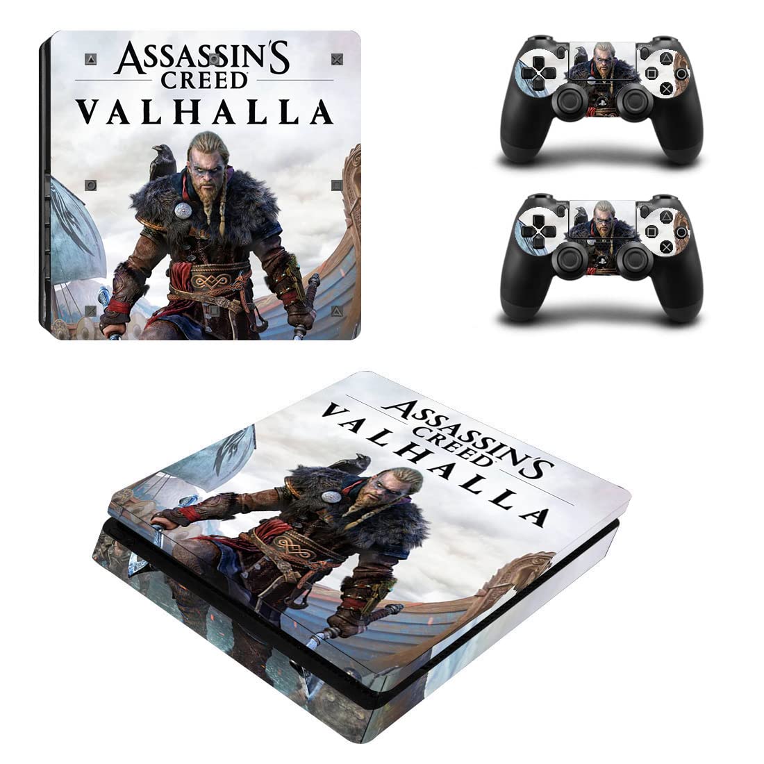 See full amazon price history chart for TCOS TECH PS4 Slim Skin Protective Wrap Cover Vinyl Sticker Decals for Playstation 4 Slim Version Console and Dual Shock 4 Sticker Skins PS4 Slim Skin Console and Controller (Assassins Creed Valhalla) TCOS TECH PS4 Slim Skin Protective Wrap Cover Vinyl Sticker Decals for Playstation 4 Slim Version Console and Dual Shock 4 Sticker Skins PS4 Slim Skin Console and Controller (Assassins Creed Valhalla) (B09X1SFQ3P) Amazon Price History, Amazon Price Tracker