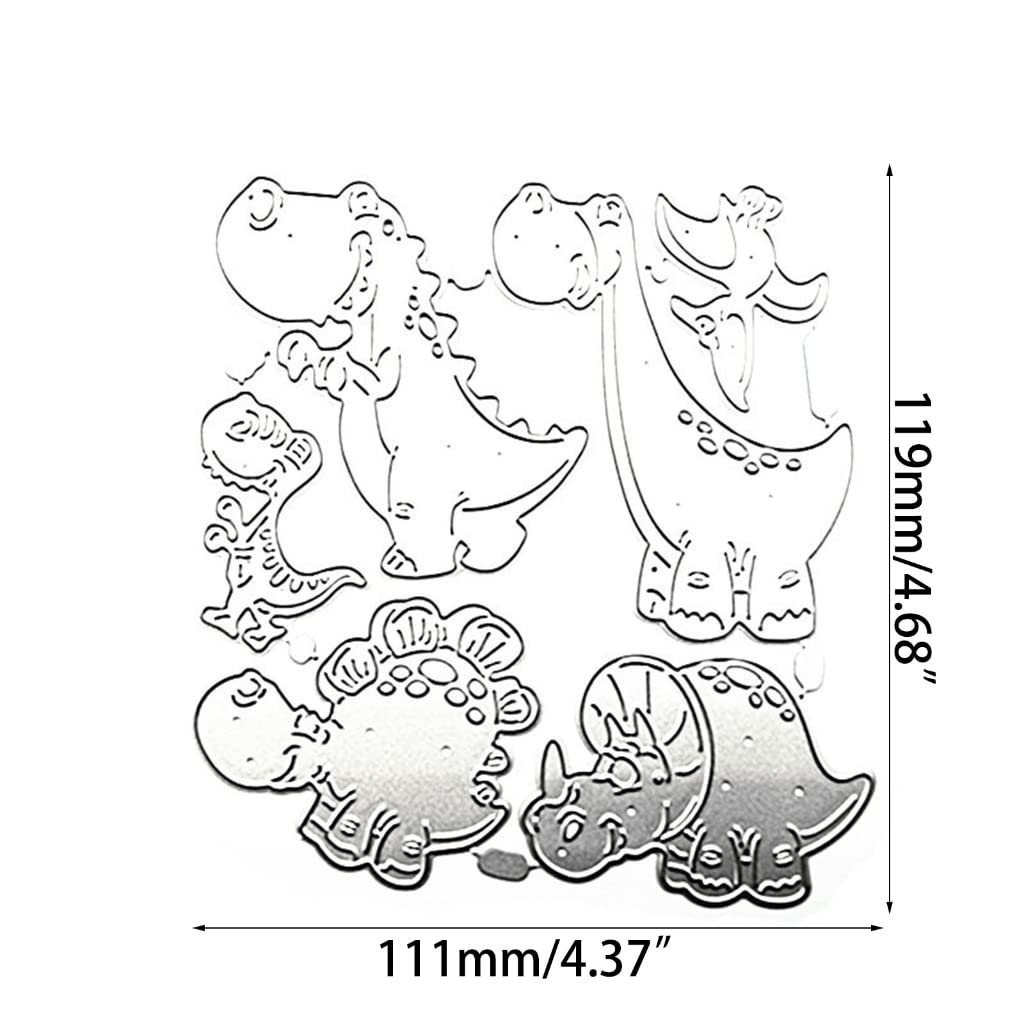 Matrices De Découpe Dinosaure En Métal - Pochoir Scrapbooking, Cartes, Crafts