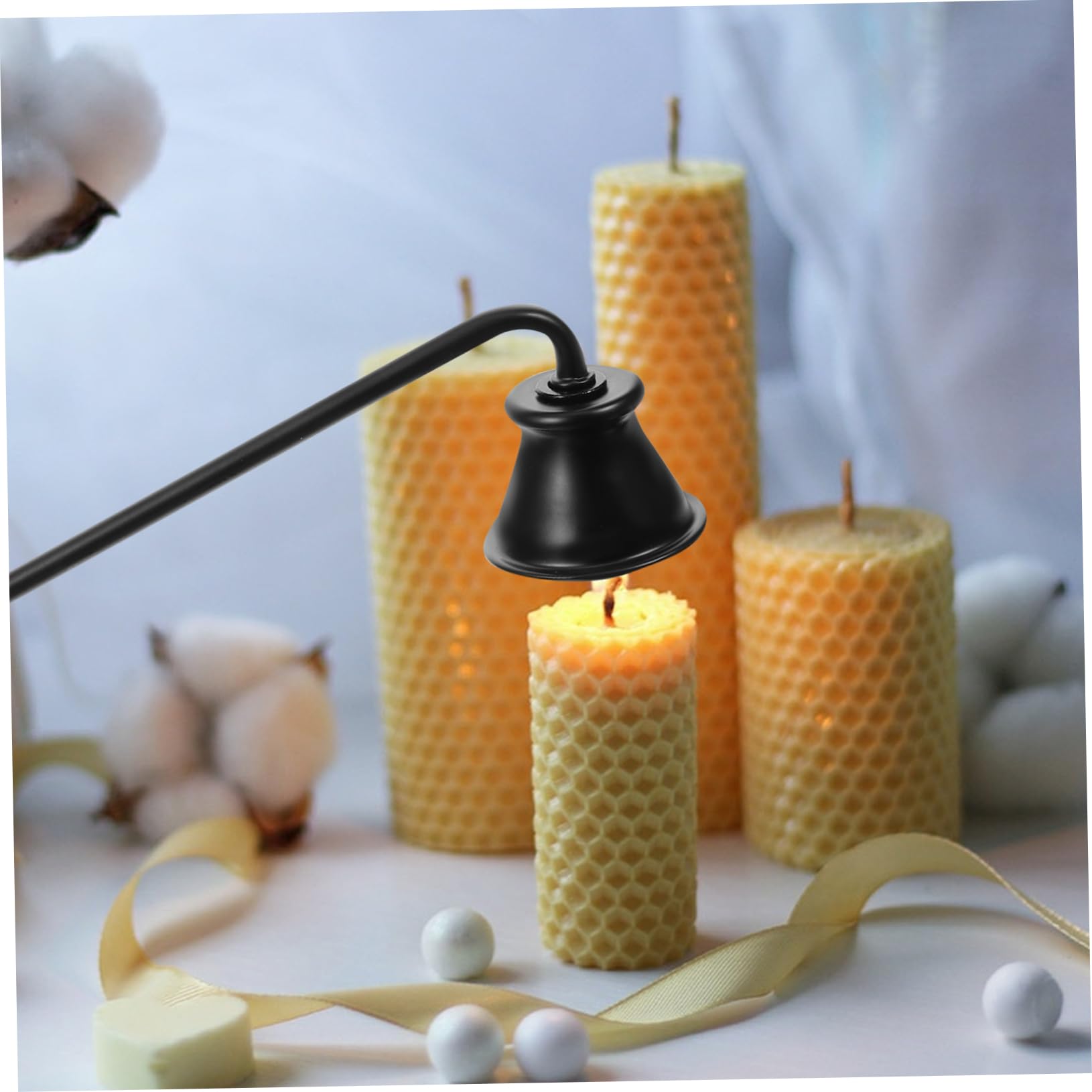 Spegnicandele A Manico Lungo In Metallo – Estintore Portatile Per Candele Profumate, Aromaterapia E Tealight