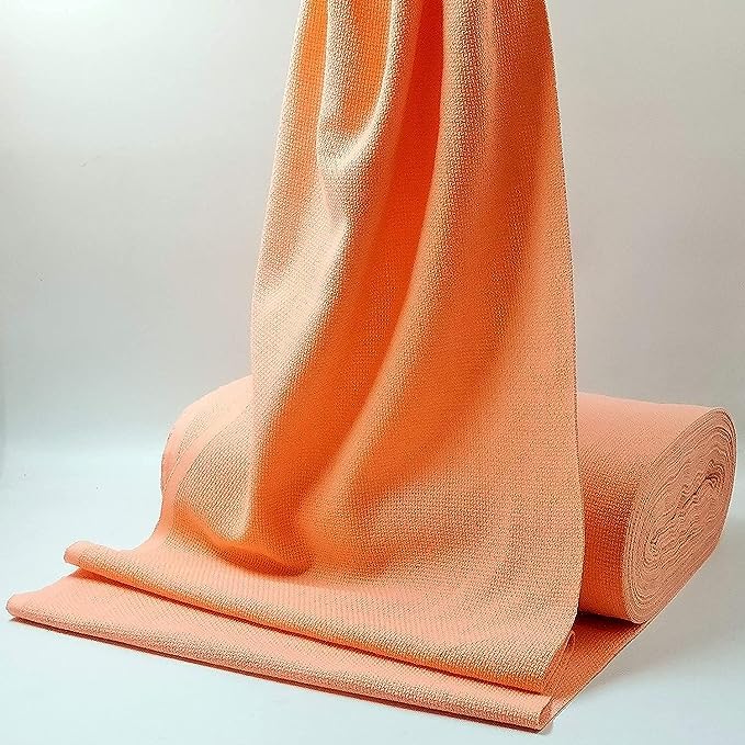 ARO Art Matty Fabricfor EmbroideryCross StitchLight Orange Color