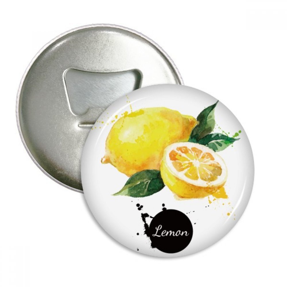 Décapsuleur aimanté citron pour apéritifs en terrasse