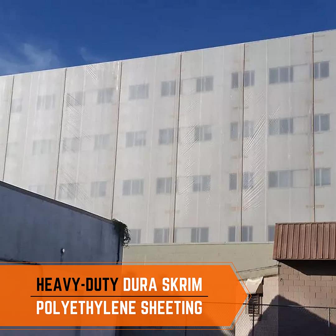 Farm Plastic Supply Dura Skrim String Reinforced Clear Plastic