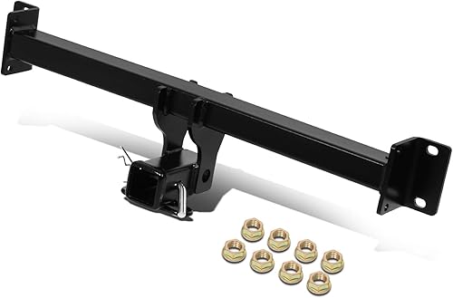 Auto Dynasty Receptor de enganche de remolque Clase III de 2 pulgadas compatible con BMW X3 04-10, negro, 3500 libras GTW y 350 libras. TW