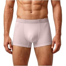 Luxury Men's Satin Ice Silk Boxers Antibacterial Mulberry Silk Crotch, Ultra-Soft Seamless Fit, Lightweight & Odour-Resistant, Perfect for Business or Evening Wear, Premium Comfort All Day