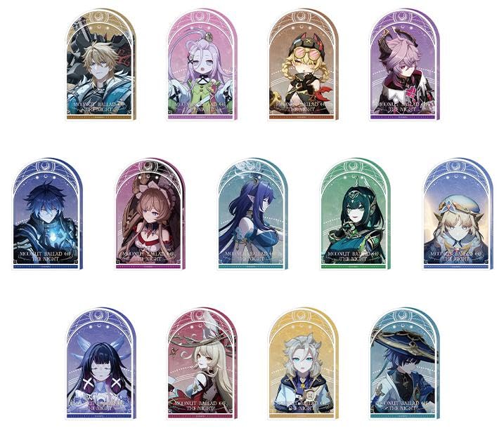 Amazon.co.jp: 原神 公式グッズ 正規品 月夜の叙事詩シリーズ アクリル
