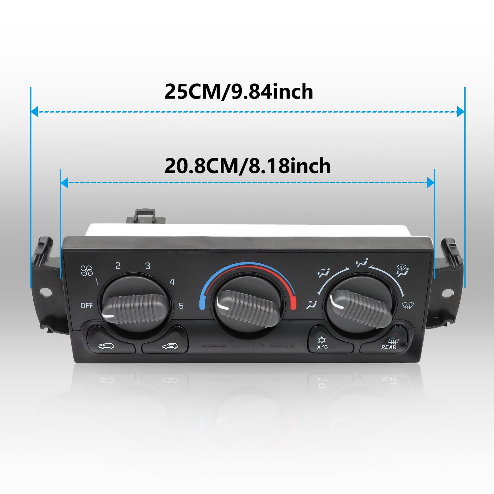 YZHIDIANF 599-218 Climate Control Panel For Chevy & GMC Trucks – Fits Avalanche, Silverado, Suburban, Sierra, Yukon (1999-2002) - View #3