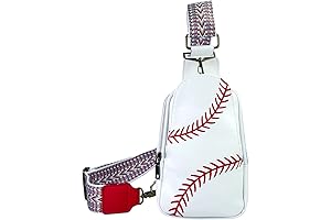 Baseball Bag For Youth Girls, Small Crossbody Sling Bag